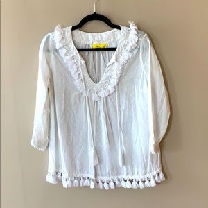 White Roberta Roller Rabbit Tunic
